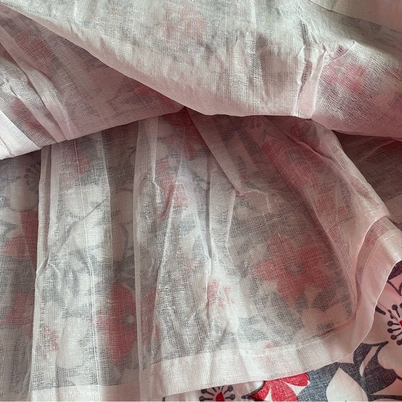 NWT Beautiful 2/3 Year Old Girls Floral Polka Dots Dress in Red, Blue and White - Picture 12 of 16